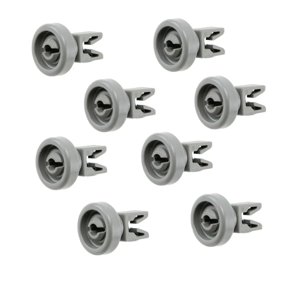 8x Korbrolle 25mmØ für AEG F35090IW F35090VI F35400IM0 F35400VI0 F35410IM F35410VI F40010IM F40010VI F40012ID F40012IM F40012IW F40012UM F40360 F40370